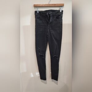 American Eagle Next Level High Rise Jeggings Sz 2 Regular